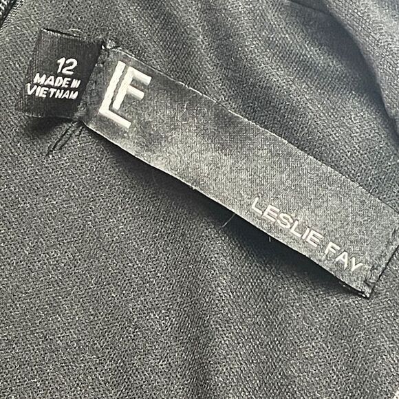 Vintage 90s 1990s Fit and Flare Formal Fancy Party Dress 12 - Picture 6 of 14